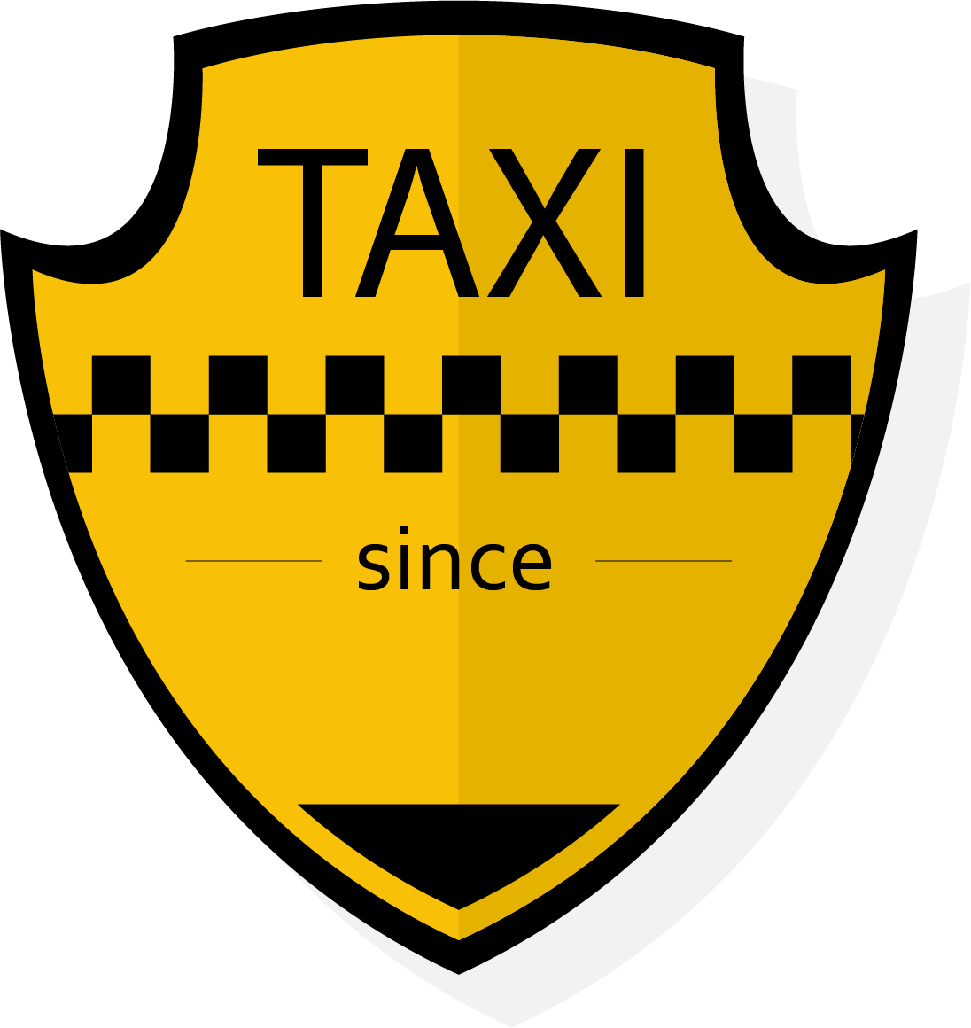 Taxi-Logo PNG-Bild transparent