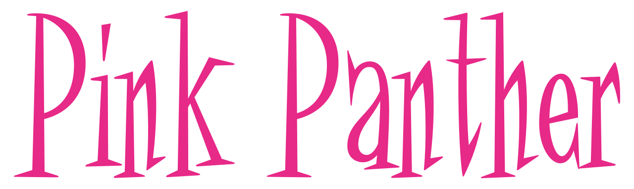 La imagen Transparente del logotipo de la pantera rosa