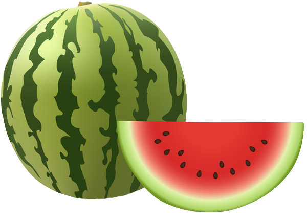 Watermelon PNG Gambar latar belakang Transparan