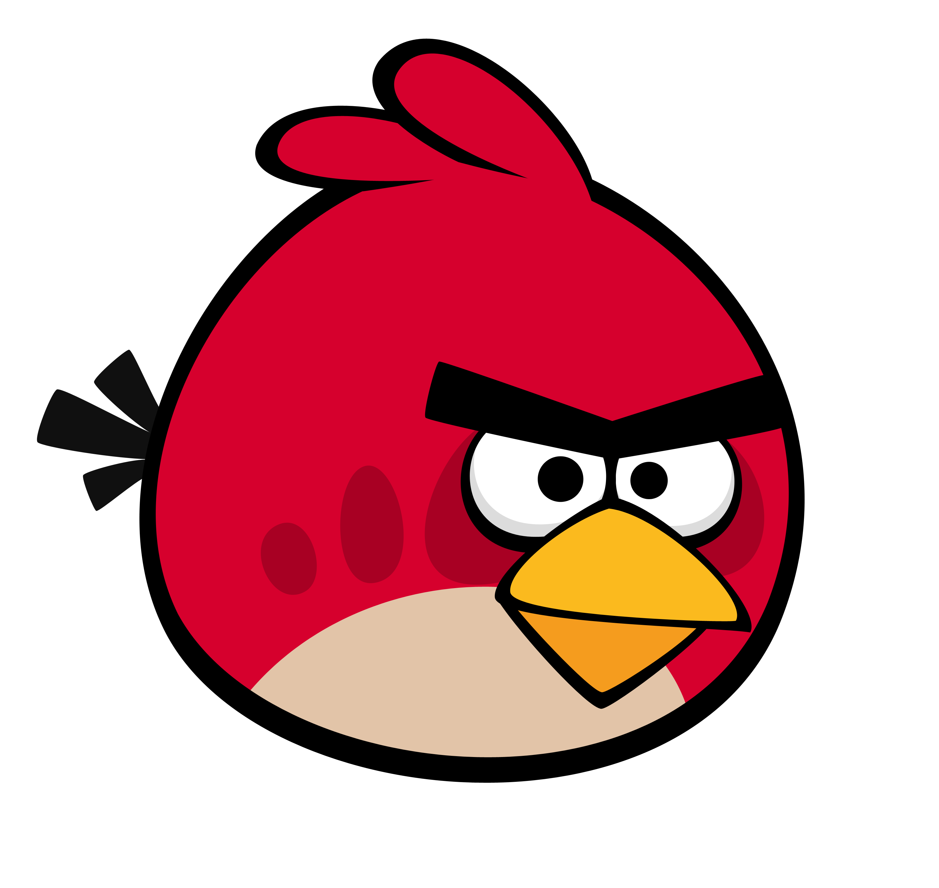 Angry Birds Red PNG прозрачный образ