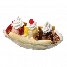 Direct Download Banana Split PNG Background Image | PNG Arts