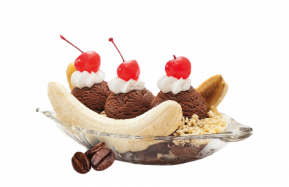 Banana Split PNG Picture | PNG Arts