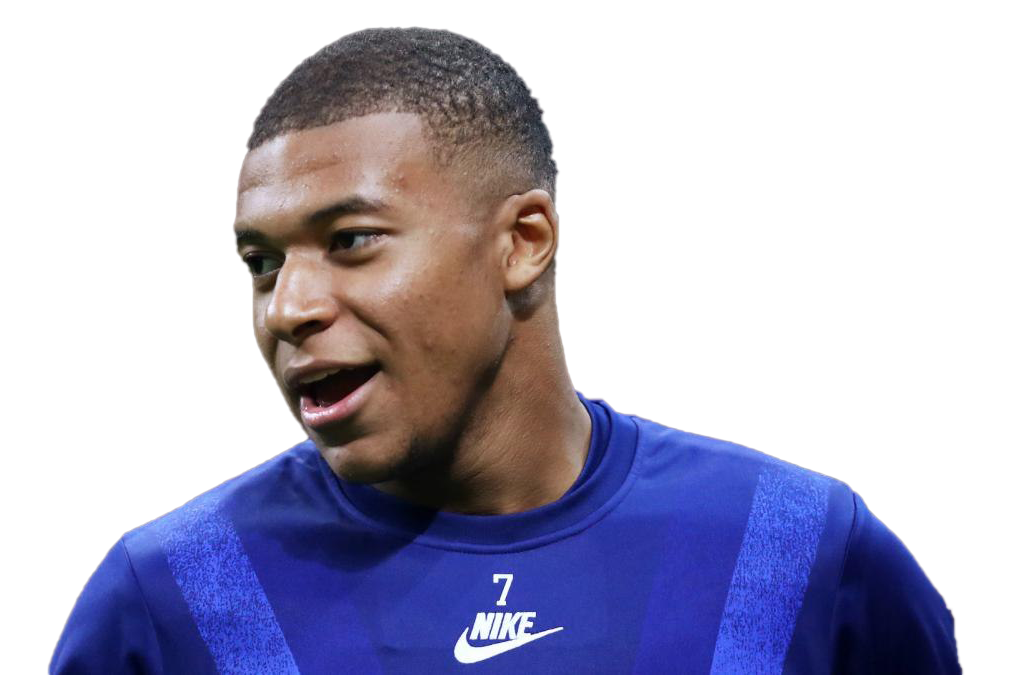 Kylian Mbappe PNG Photo