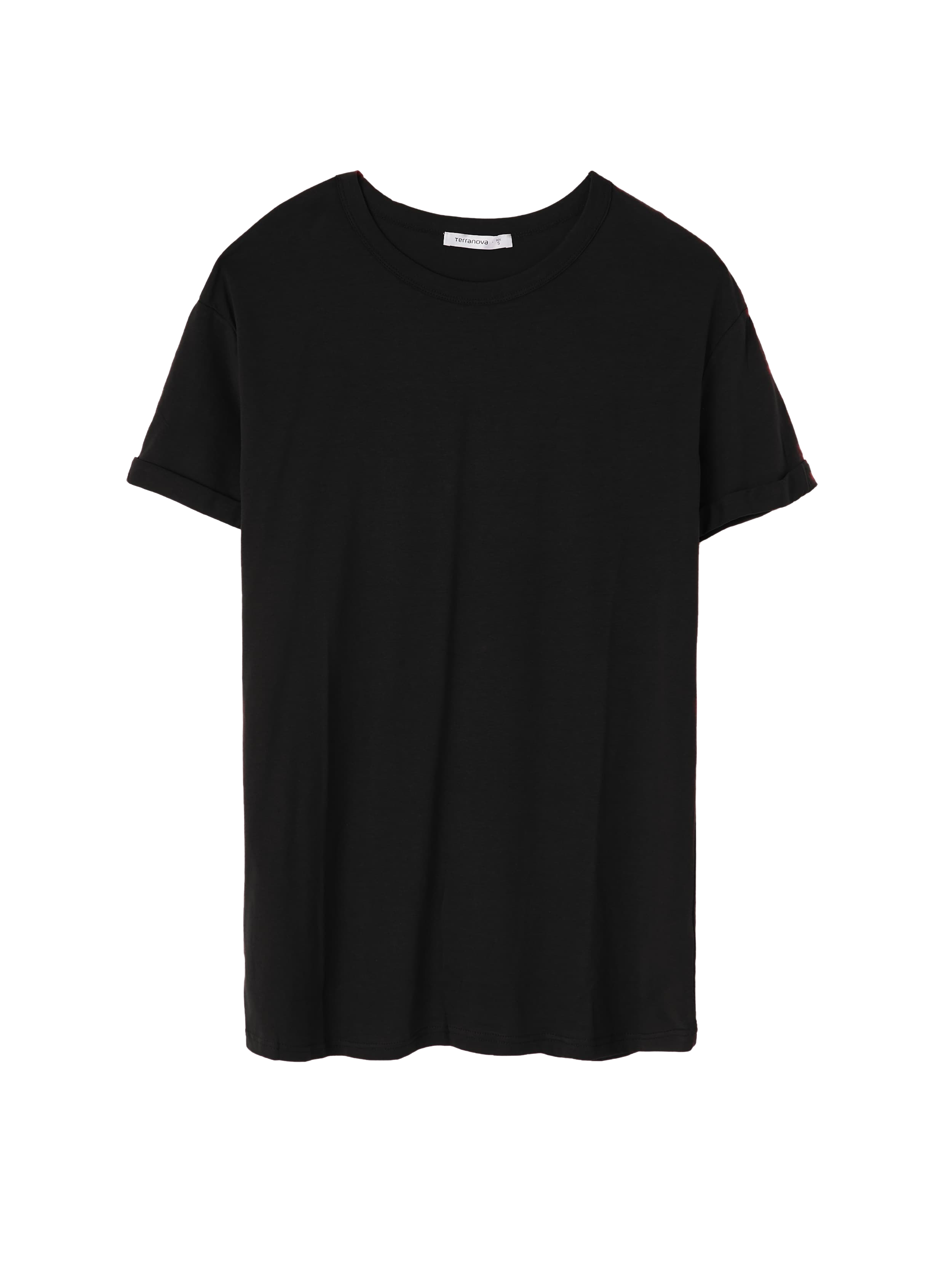 Download Plain Black T-Shirt PNG Pic | PNG Arts