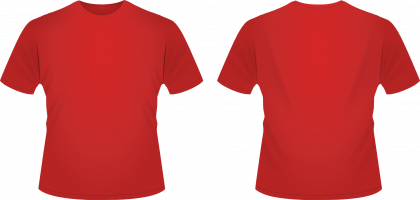 Plain Red T-Shirt PNG Picture