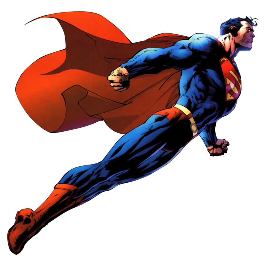 Superman fliegendes PNG-Bild