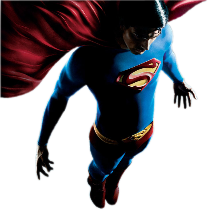 Superman PNG Gambar Transparan