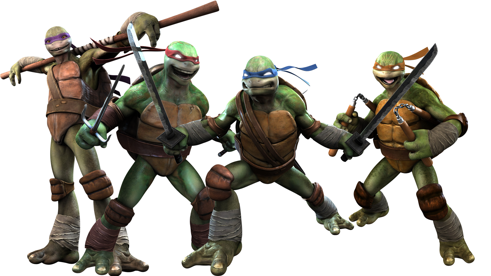 Teenage Mutant Ninja Turtles Gambar Transparan