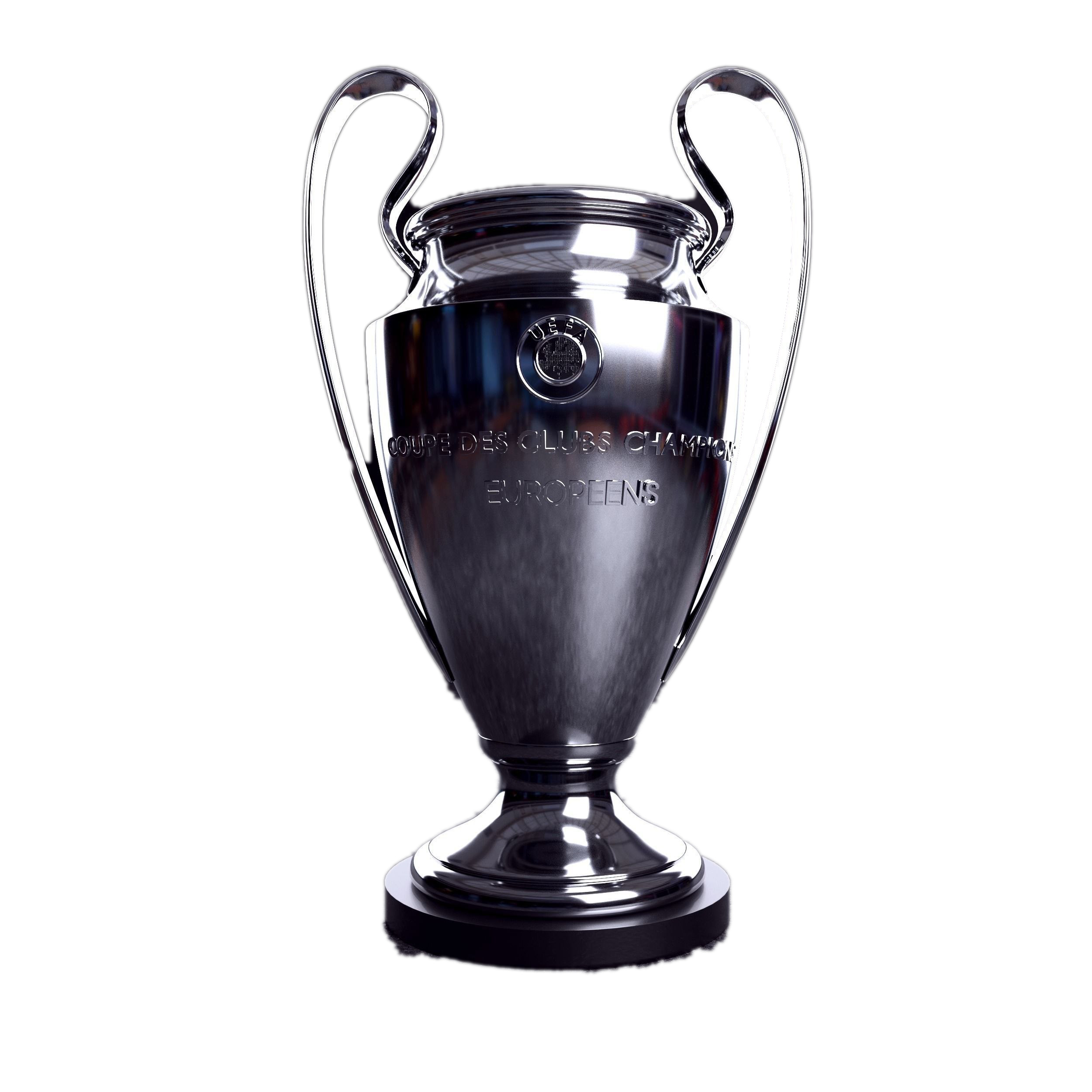 Ucl Champions League Trophy Png / Silver And Gold Trophy Illustration