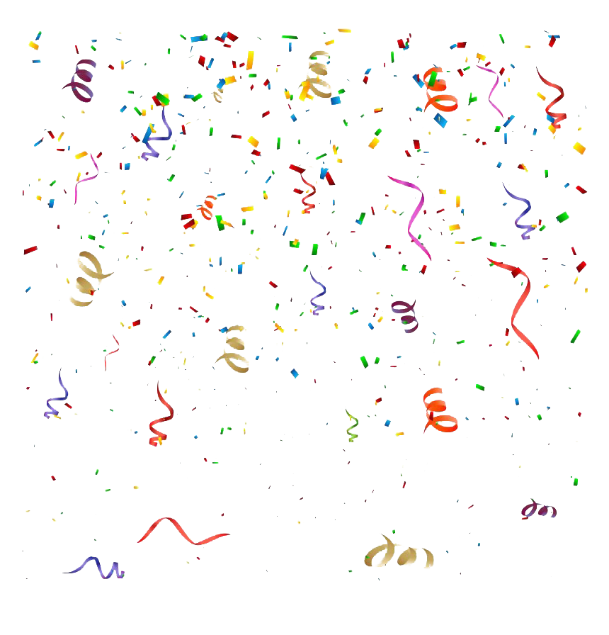 Happy Birthday Png Transparent Picture Birthday Confetti Png | My XXX ...