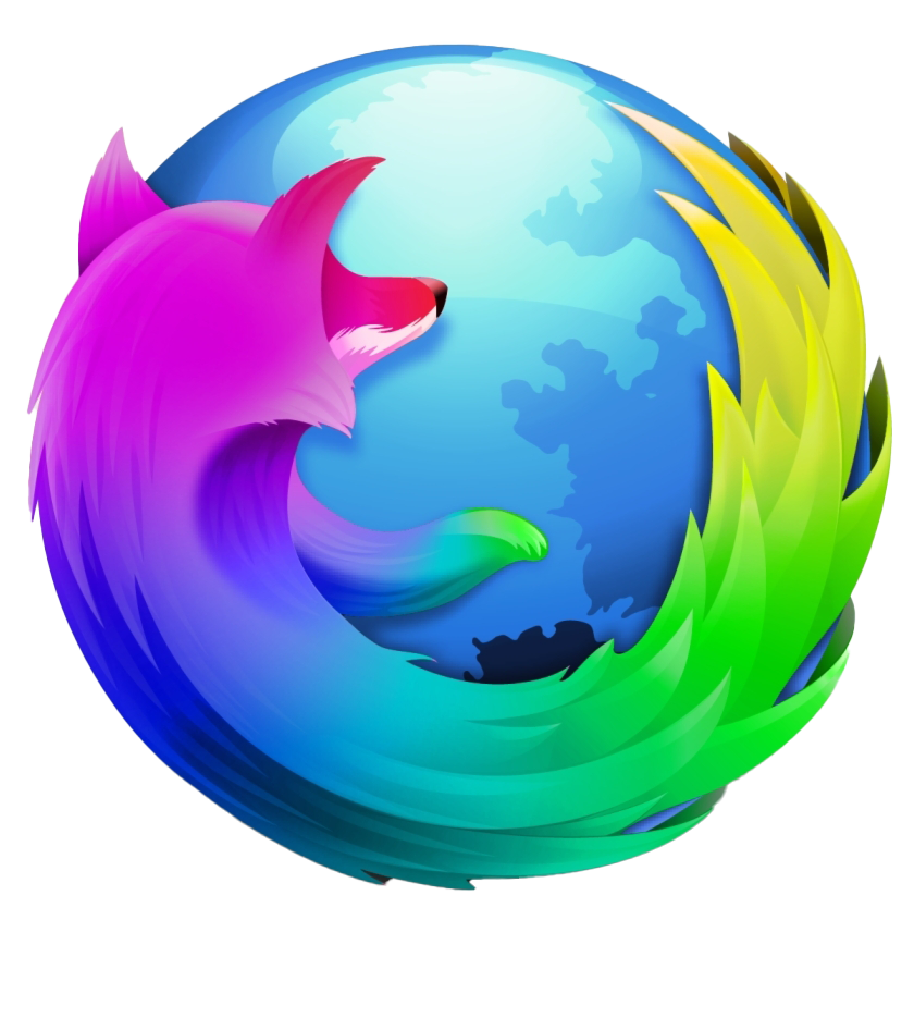 Blue Firefox PNG صورة خلفية