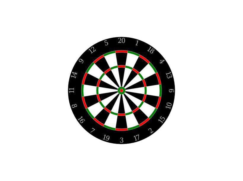 Dartboard ดาวน์โหลด PNG Image