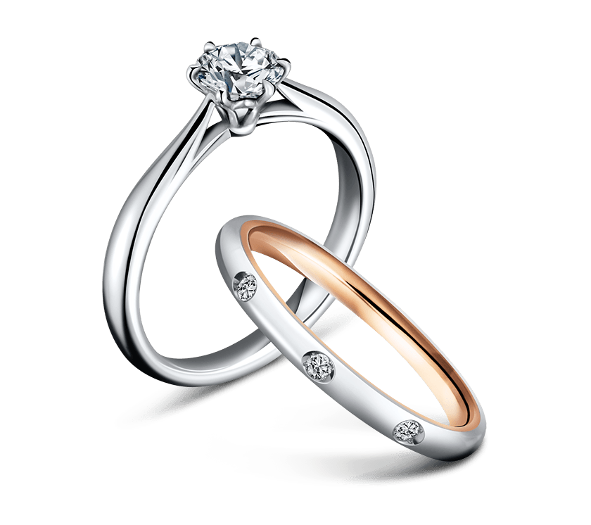 Foto di anello di diamante PNG