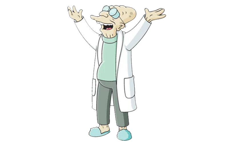 Farnsworth Futurama PNG Image | PNG Arts