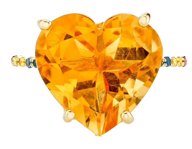 الذهب القلب الدائري PNG صورة شفافة