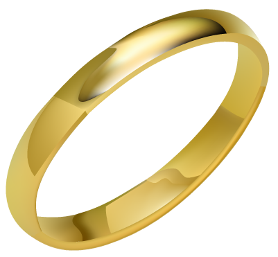 Imagen de PNG gratis de anillo de oro