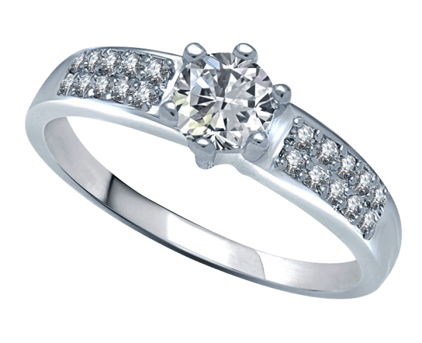 الحب خاتم الماس PNG
