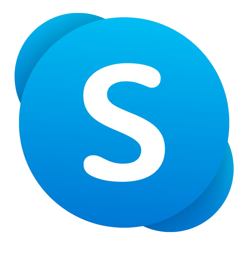พื้นหลังภาพของ Microsoft Skype PNG