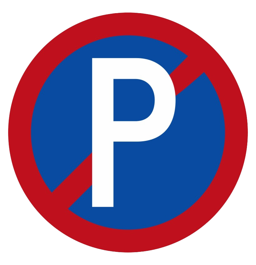 Kein Parkplatz PNG-Hintergrund Bild