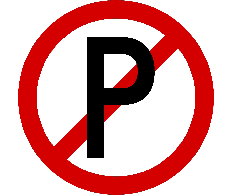 Kein Parken-PNG-Bildhintergrund
