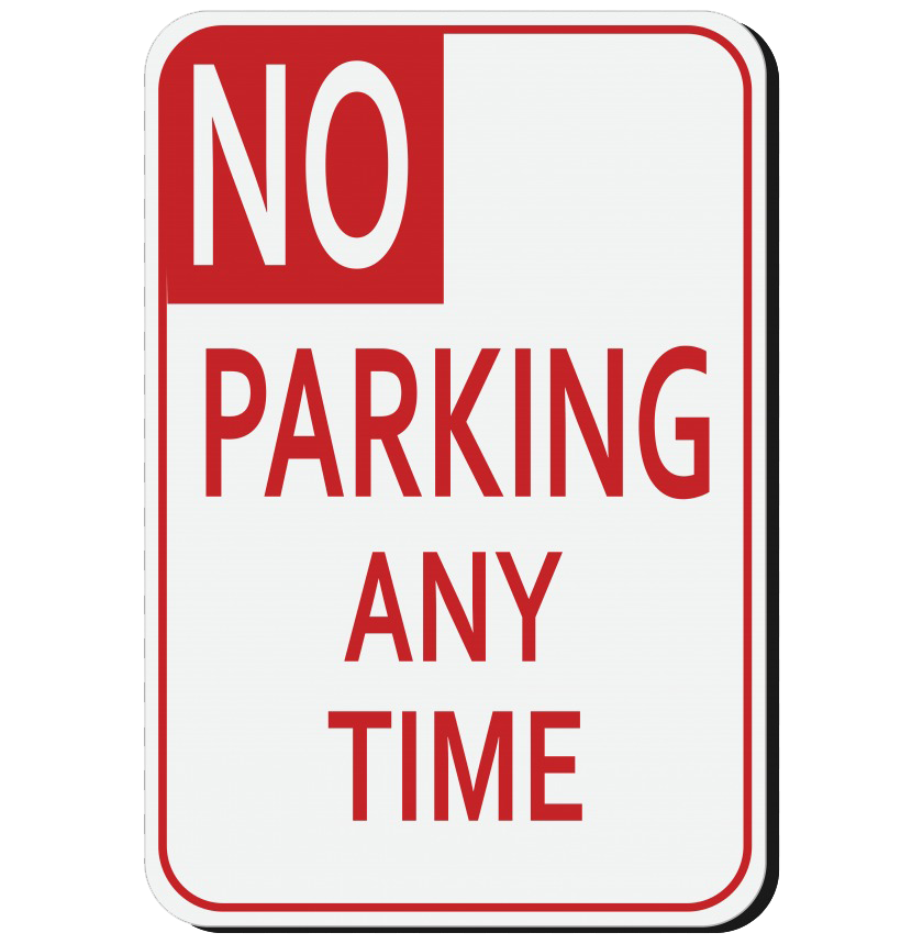 Kein Parken-PNG-Bild Transparenter Hintergrund
