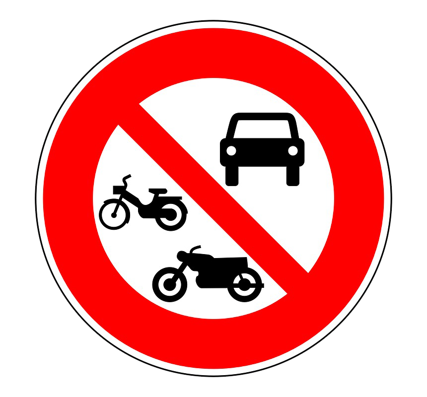 Kein parken Transparenter Hintergrund PNG