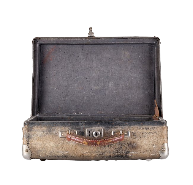 Open Suitcase PNG Image Transparent Background