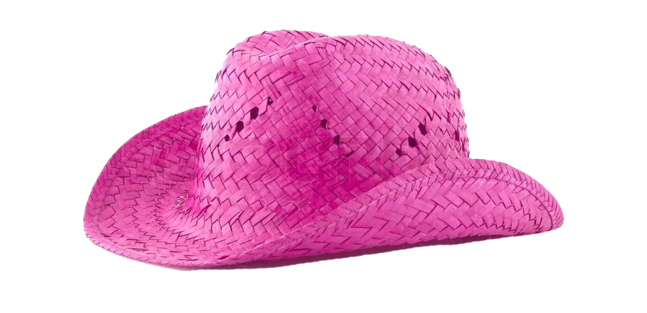 Rosa Cowboy Hat PNG Baixar Imagem