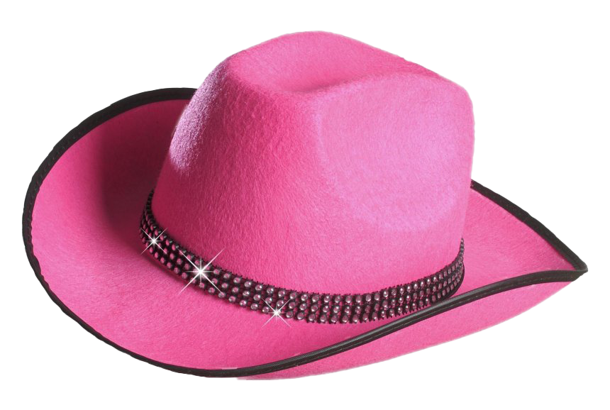 Chapéu de cowboy rosa PNG imagem transparente