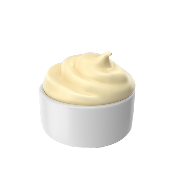 Mayonnaise real fundo transparente PNG