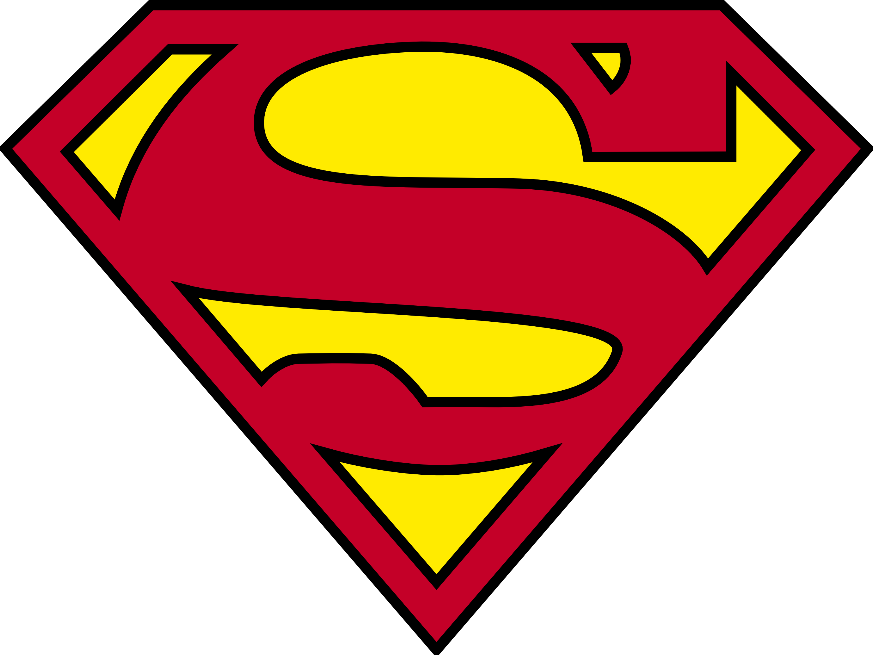 Süpermen sembolü PNG arka plan resmi