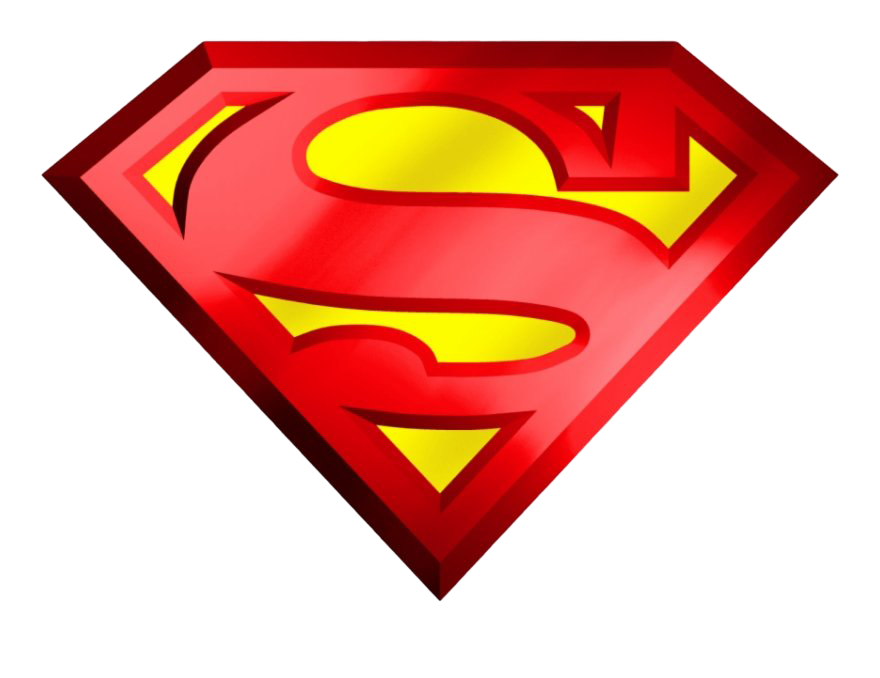 Superman Symbol PNG Hochwertiges Bild