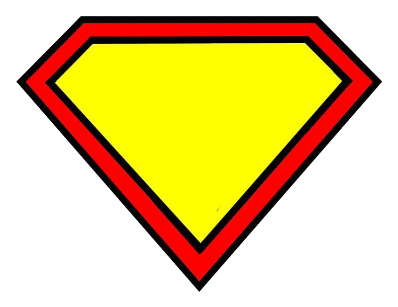 Transparente Bilder des Superman-Symbols