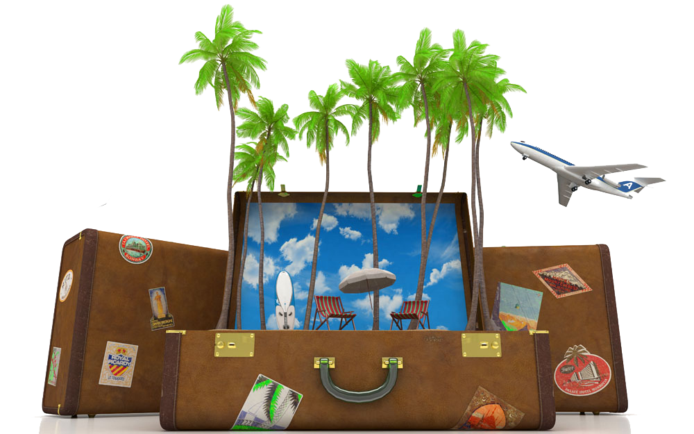 Travel Suitcase PNG Download Image