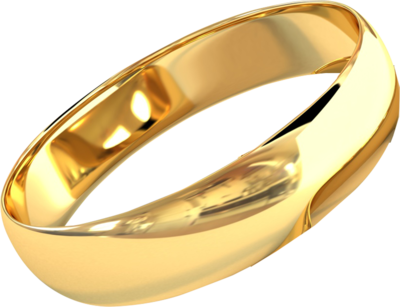 Anillo de oro anillo PNG photo