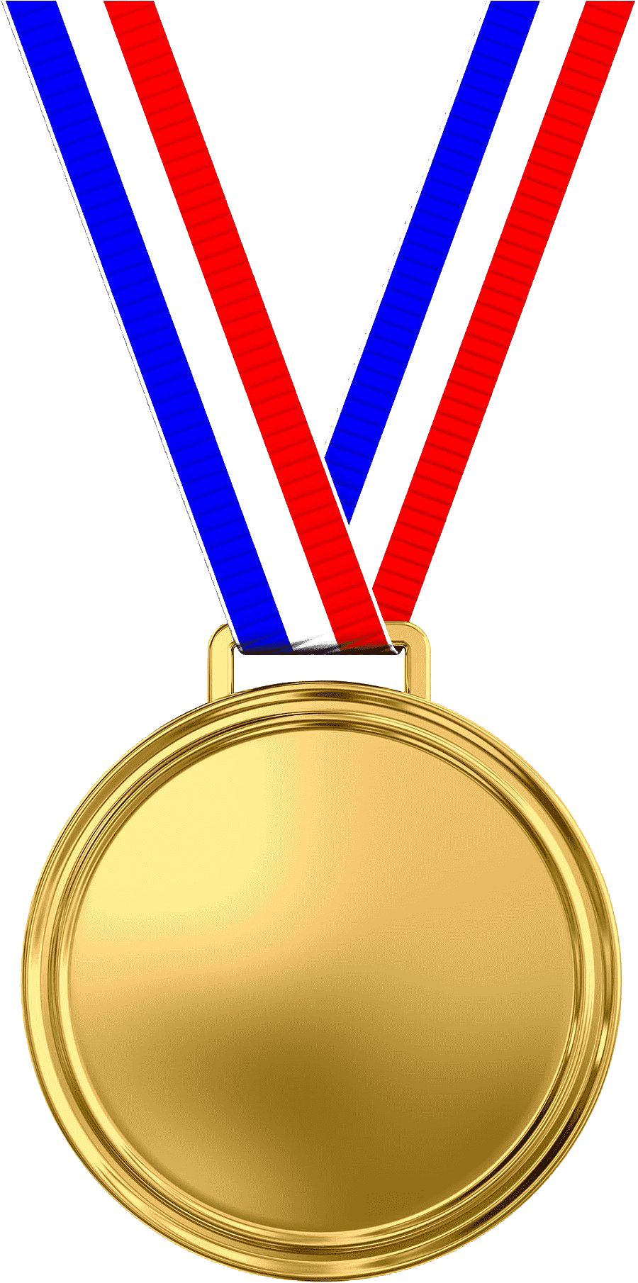 Médaille dor blanc PNG Image de haute qualité