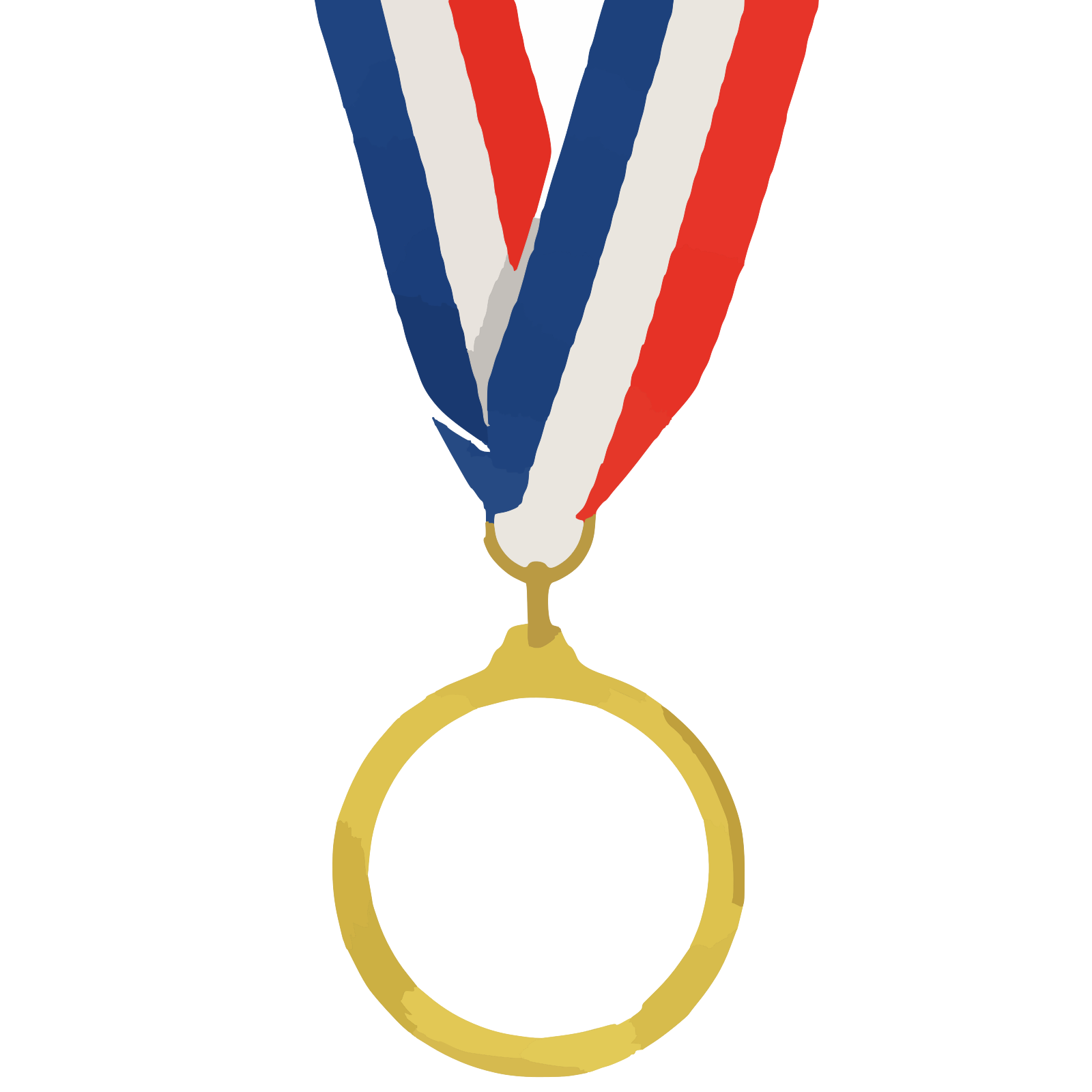 Image Transparente de médaille dor vierge