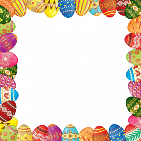 Direct Download Easter Border PNG Picture | PNG Arts