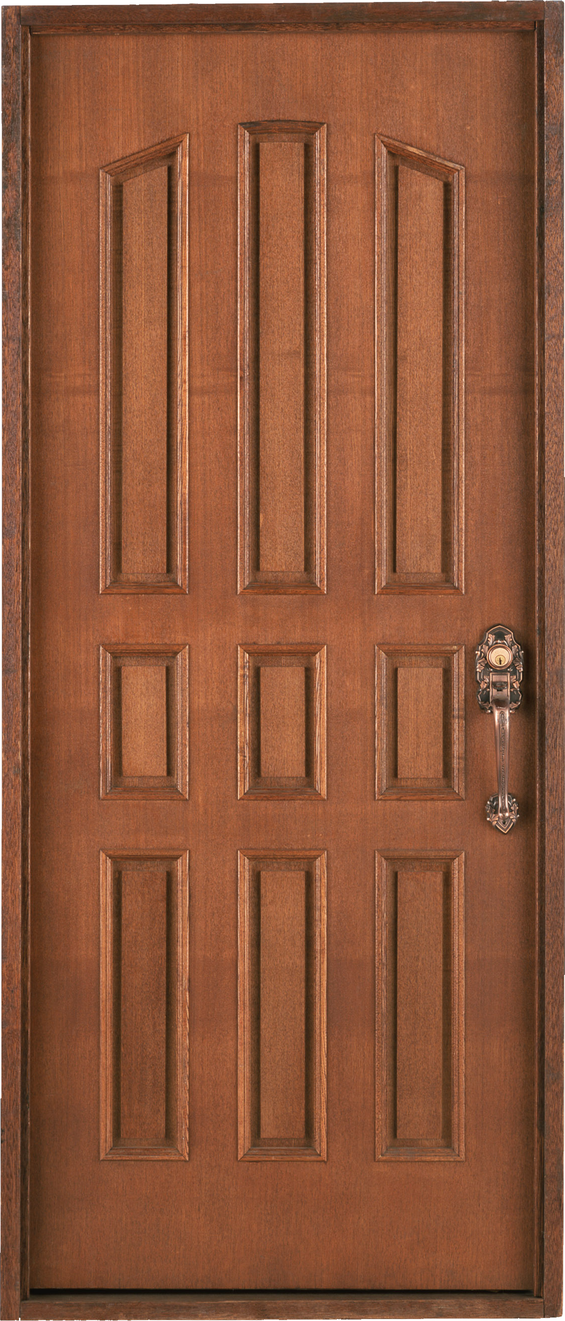 Pintu kayu eksterior PNG Gambar