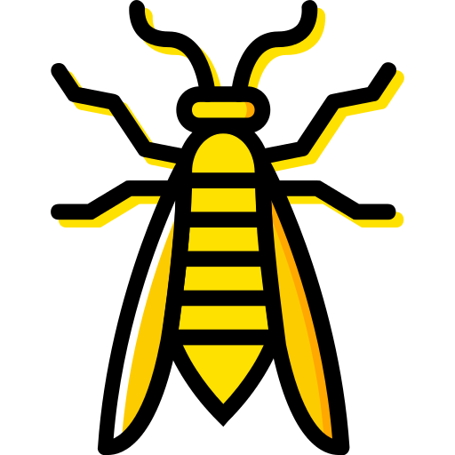 Flying Wasp PNG Background Image