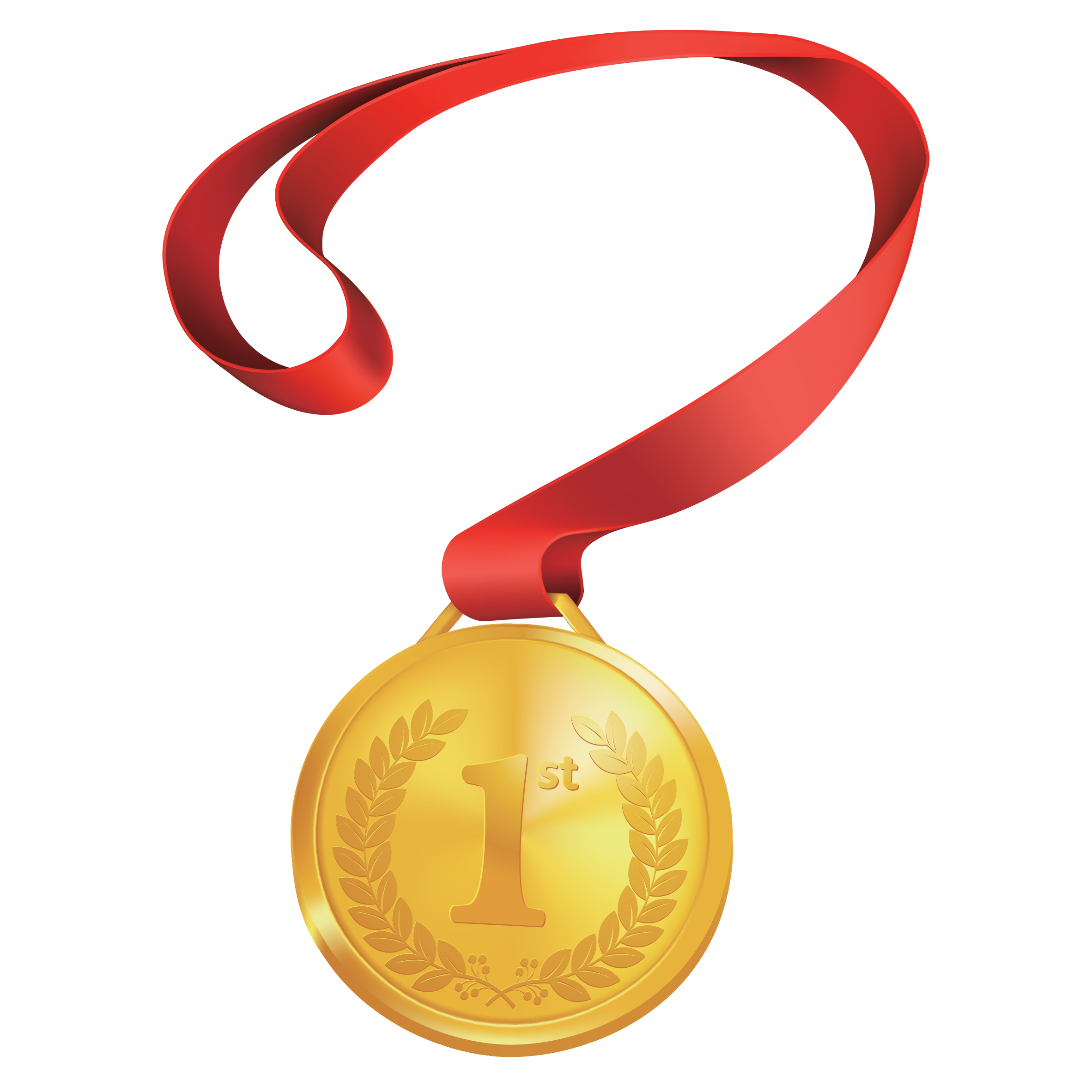 Gold Medal PNG Image Transparent