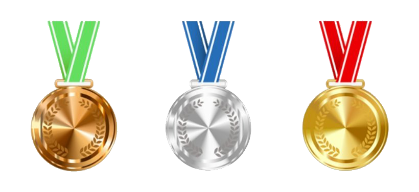 Image Transparente médaille dor