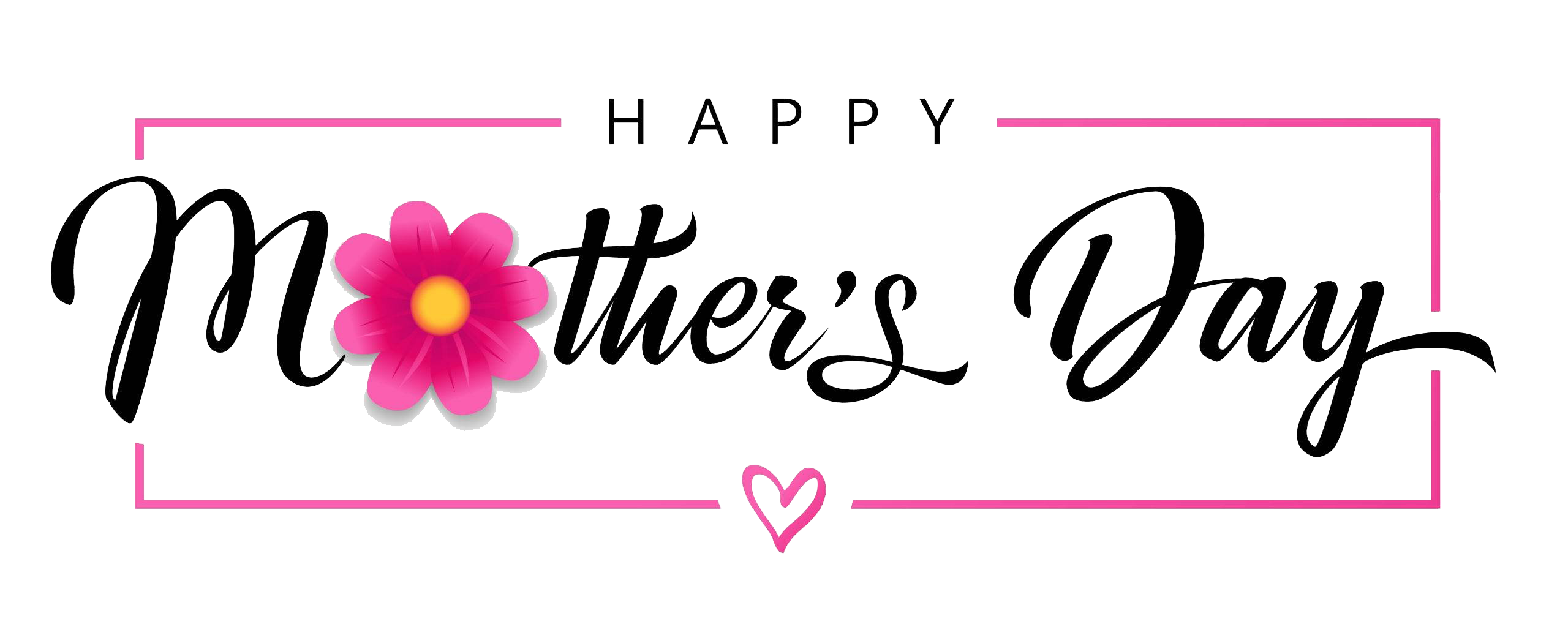 Mother's Day Frame PNG