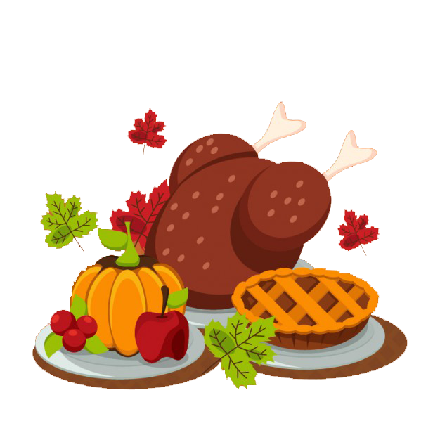 Thanksgiving Turkey PNG Transparent Image