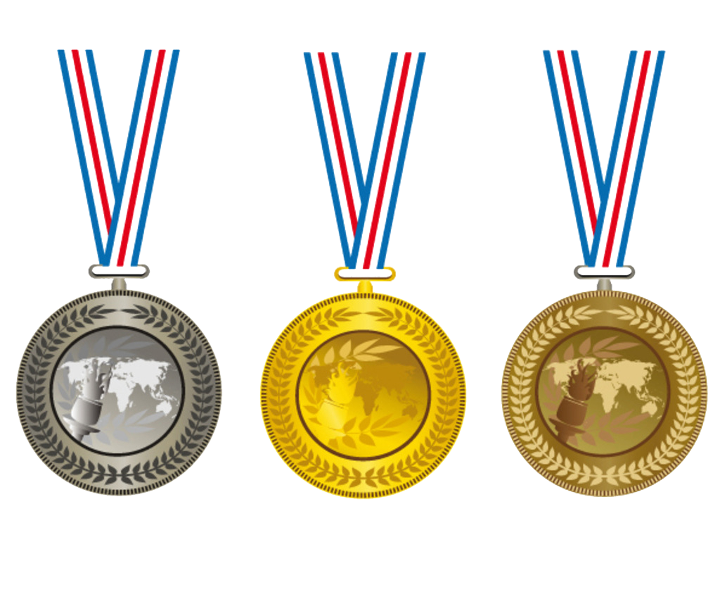 Gagnant Gold Médaille PNG Image Arrière-plan Transparent