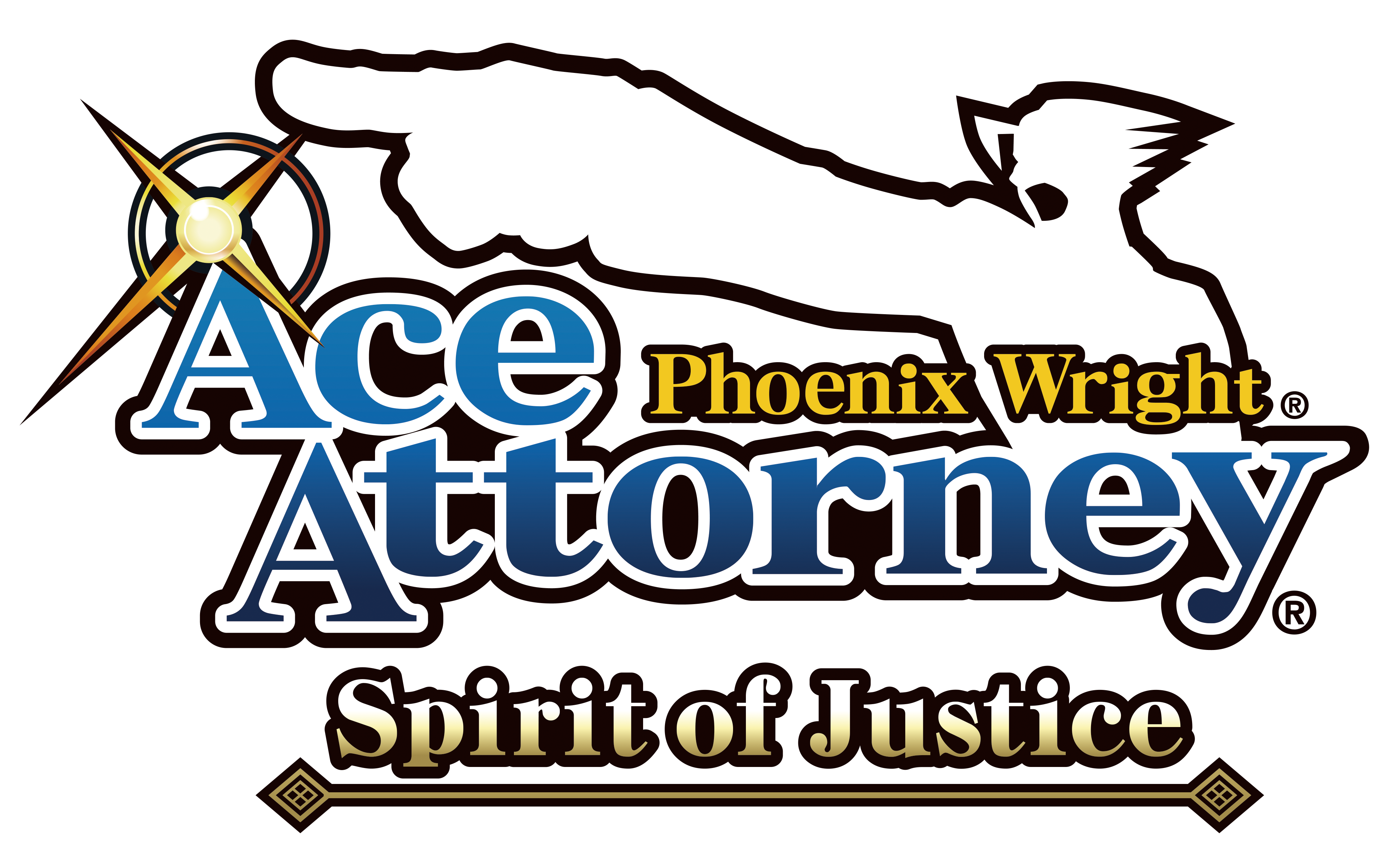 ACE Attorney-logo Download PNG-Afbeelding