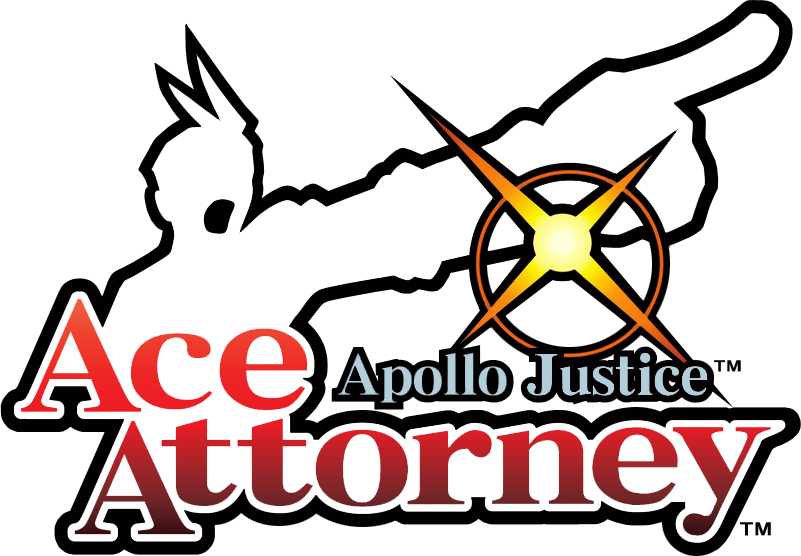 Ace Attorney logo PNG achtergrondafbeelding