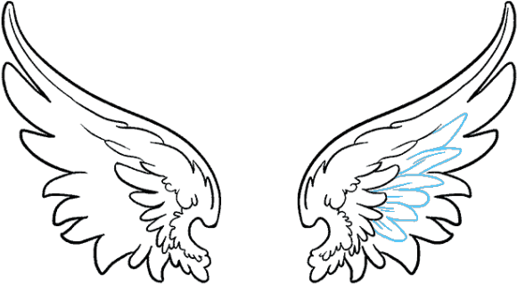 Angel Wings PNG-Afbeelding Achtergrond