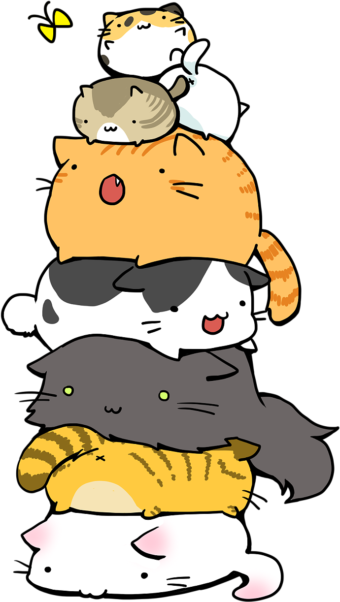 Anime Cat PNG скачать бесплатно