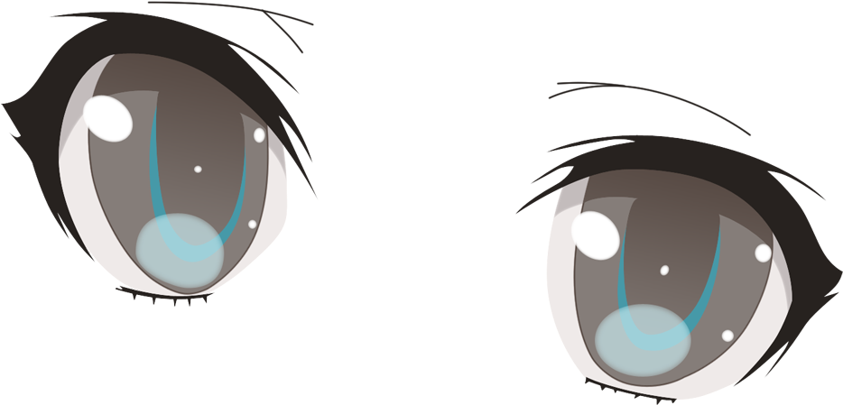 Mata anime Gambar Transparan